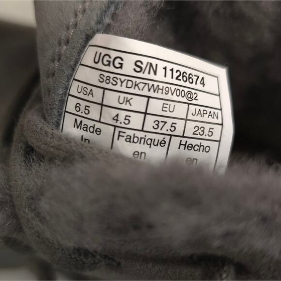 NWOT UGG Classic Femme Lace Wedge Booties - Picture 8 of 9